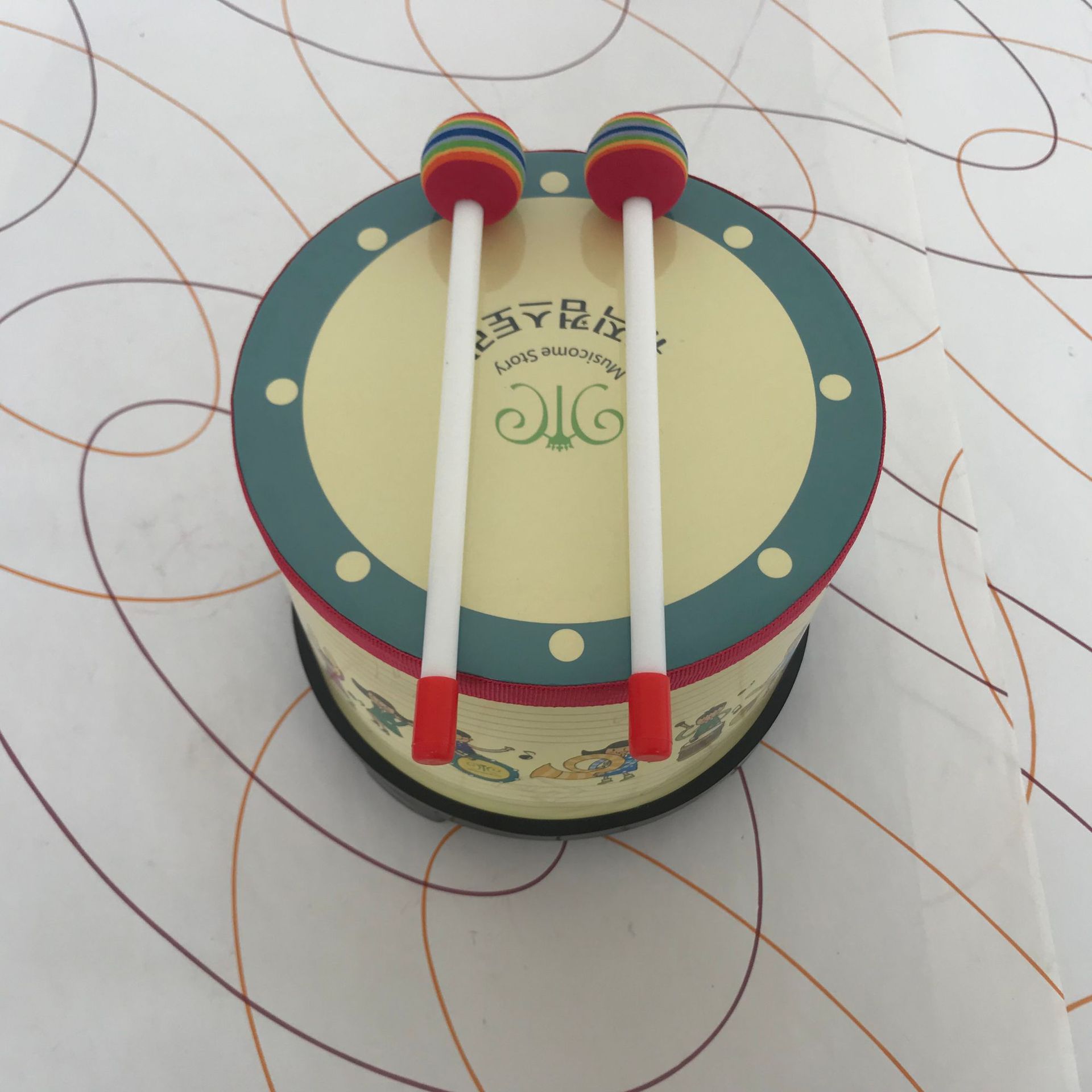 打击乐器 奥尔夫乐器 益智玩具 幼教教学 敲击鼓 地鼓 韩国地鼓