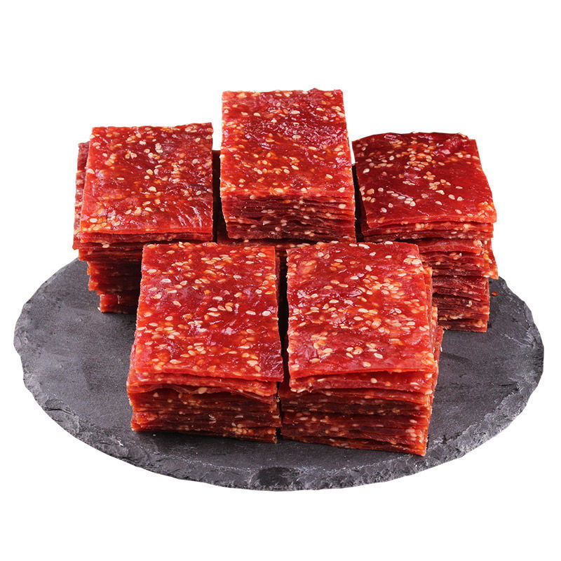 5袋500克包邮猪肉脯散装肉铺干网红零食特产休闲食品小吃批发