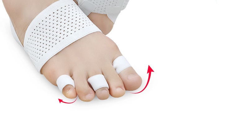 锤状脚趾伸直套拇趾外翻脚趾分指器爪形趾矫正护脚套脚指重叠