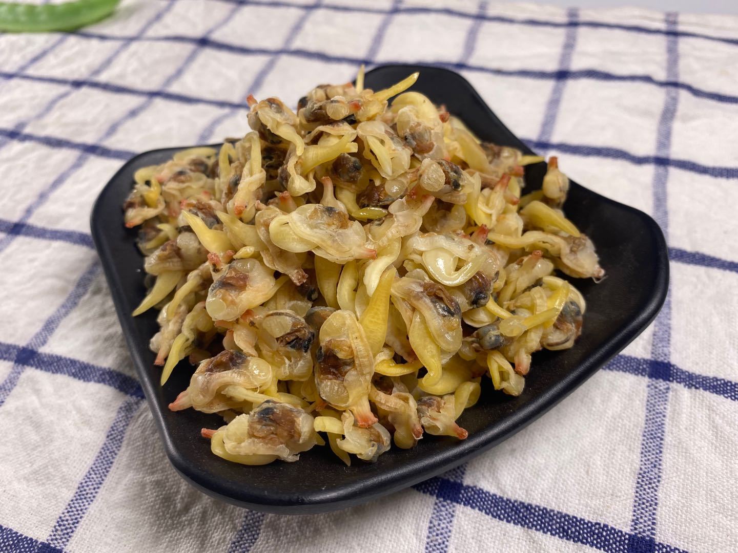 广西北海特产黄蚬子干海鲜小号花甲螺肉干白蛤肉干和蛤油500g批发