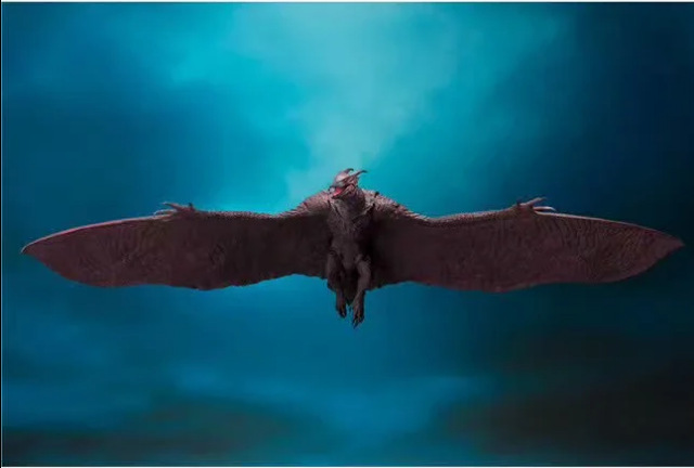 国产shm 2019哥斯拉2 neca怪兽 魔斯拉 拉顿套装手办模型摆件