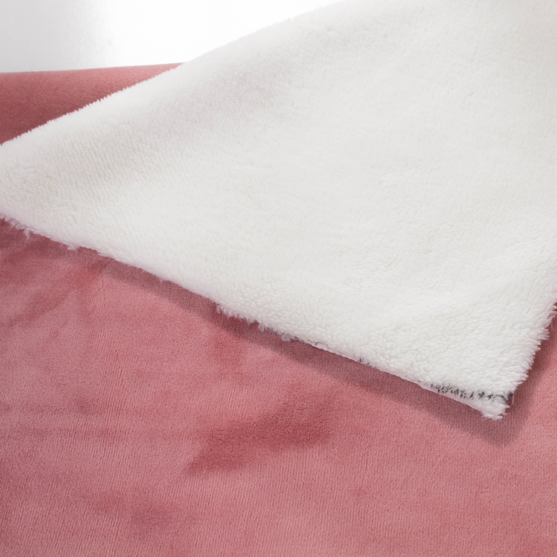 厂家 单面海岛绒复合单面美丝绒 复合绒时装睡衣毛毯面料