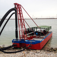 厂家供应河道100方容量自抽自卸式抽沙船河道采沙运输船可定制