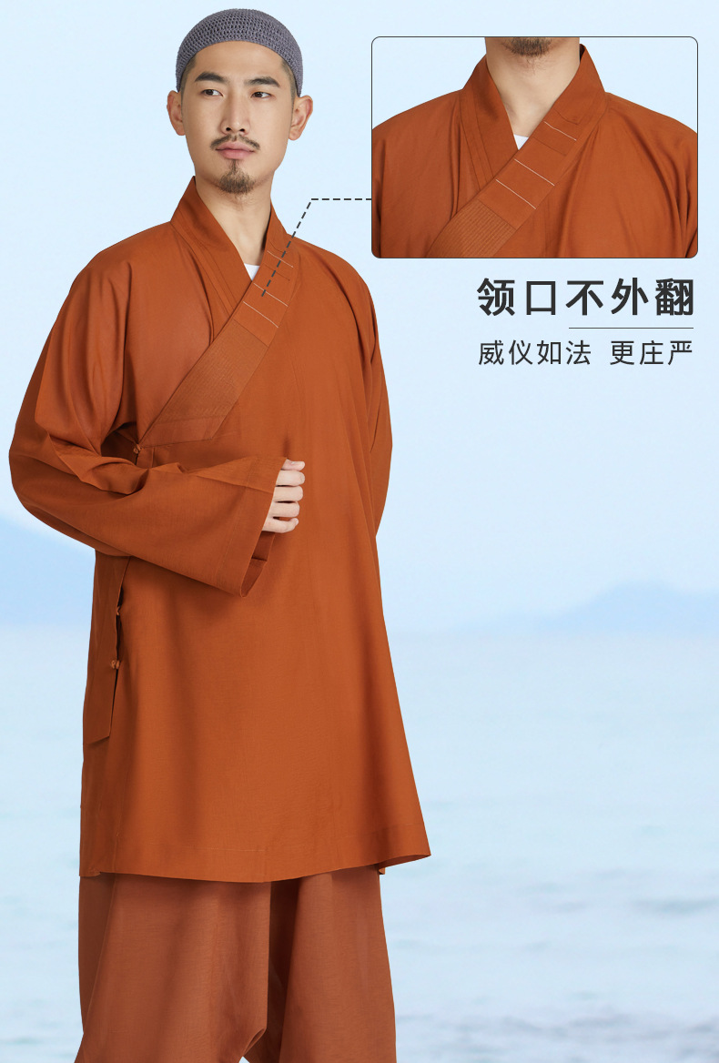 弘通僧服夏季罗汉褂僧衣冰纱两件套装和尚衫透气丝比丘尼男女同款