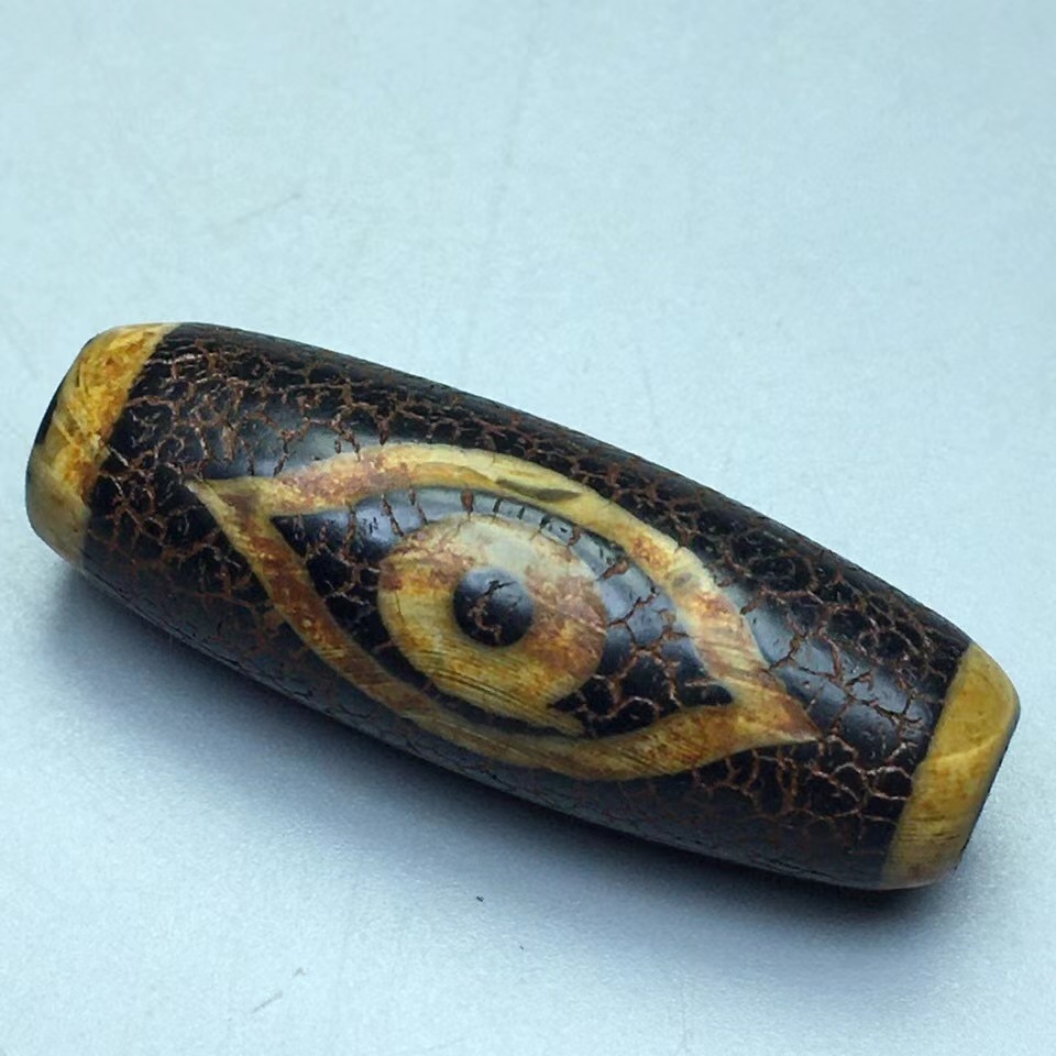 批发玛瑙藏传凤眼风化老天珠长桶珠散珠配饰吊坠毛衣链玉坠