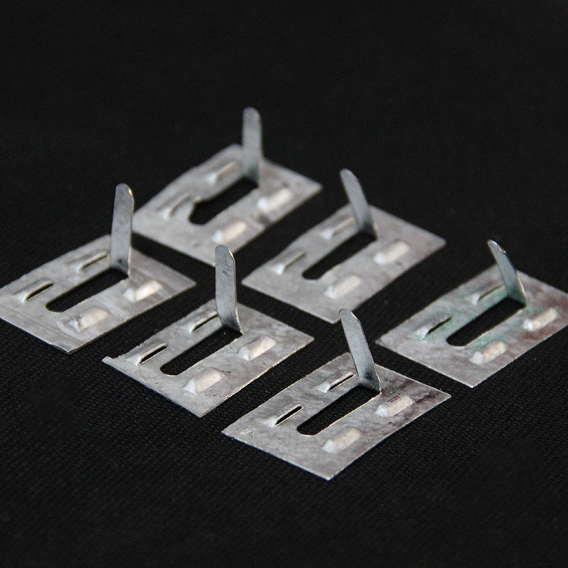 现货供应铝制保温钉内墙外墙铝制挂片 保温铁丝网挂片镀锌板挂片