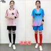 Printed children Football clothes suit Korean Edition Easy men and women student Class clothes Pink train match Jersey Printed children Football clothes suit Korean Edition Easy men and women student Class clothes Pink train match Jersey