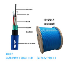 光缆煤矿用阻燃通信光缆单模铠装12芯 MGTSV矿用光纤光缆