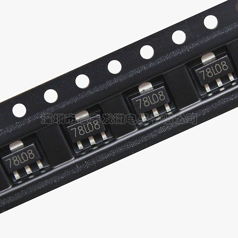 长电cj78l08 78l08 sot-89 8v三端稳压管 贴片三极管-阿里巴巴