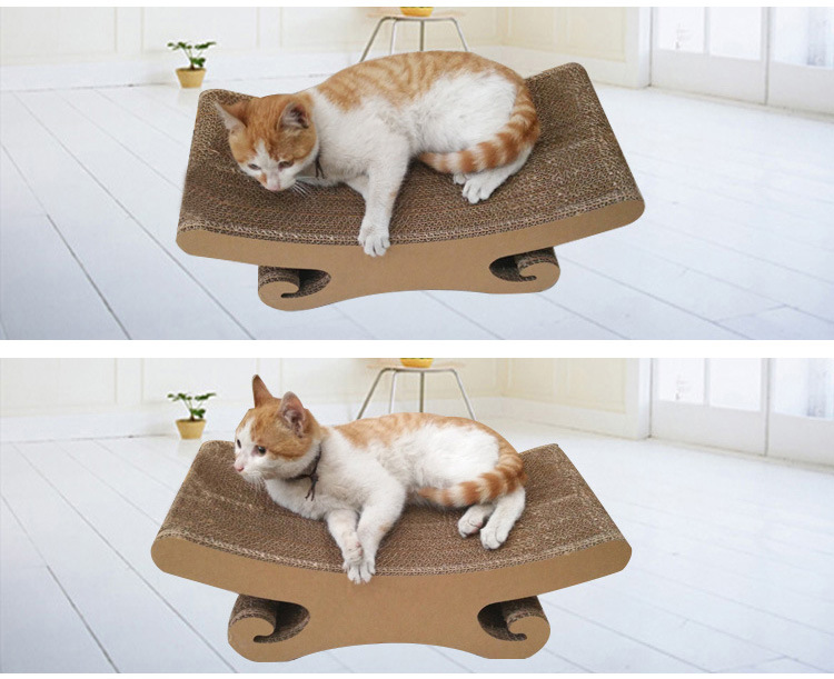 瓦楞纸猫抓板磨抓器宠物猫磨爪板猫咪逗猫猫抓板猫玩具多款猫用品