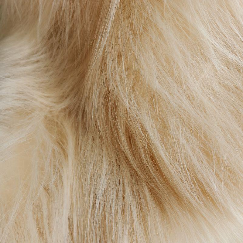 海派长毛人造毛皮 玩具布料 马鬓毛毛巴毛绒布用料 厂家直售