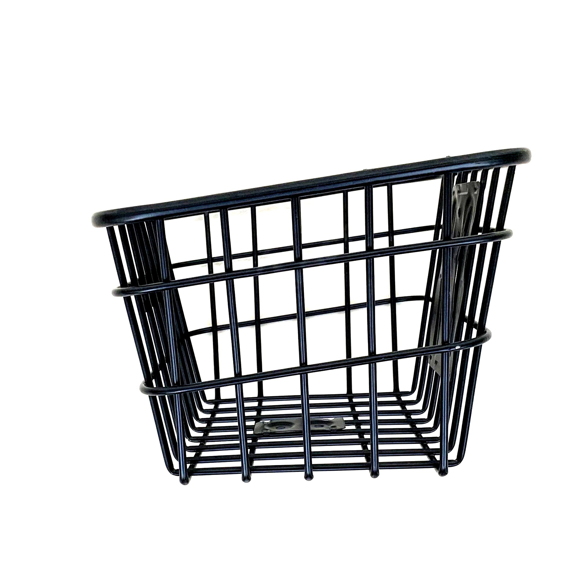 厂家供应自行车管制车筐 铁管车篮 折叠车车筐菜篮子山地车筐批发