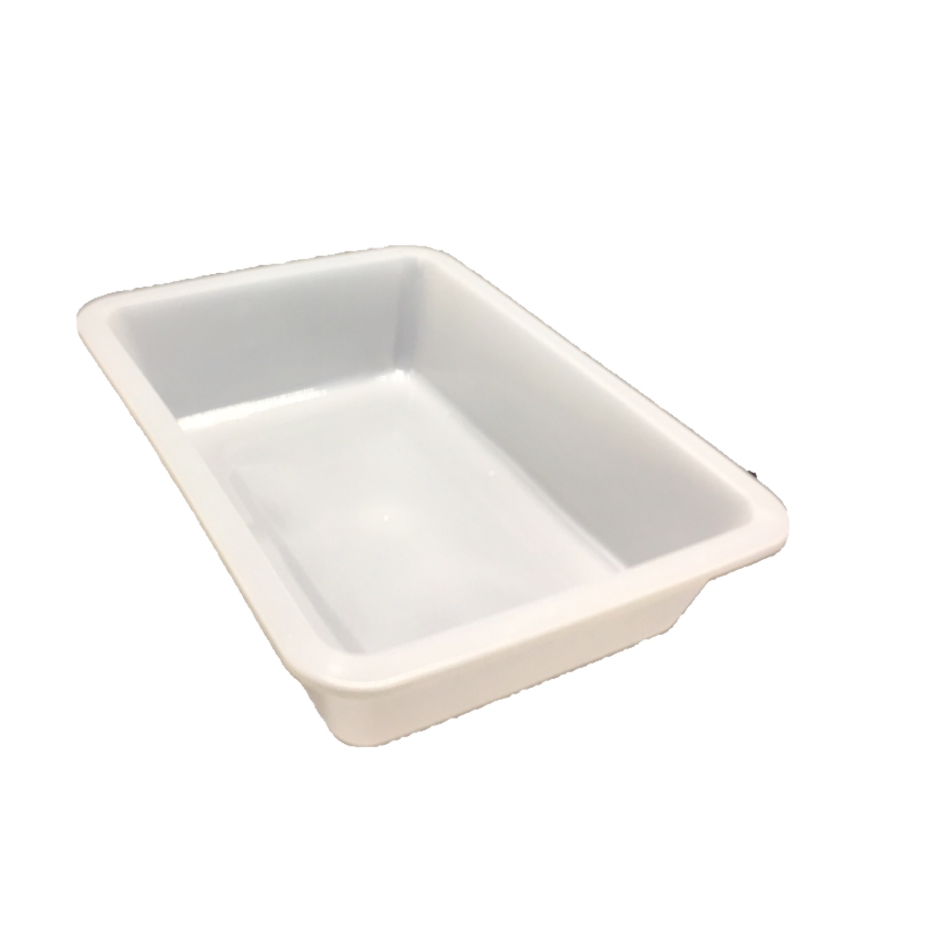 白色塑料盆厨房用具盆子家用长方形不透明盆可做养殖盆小号方盆