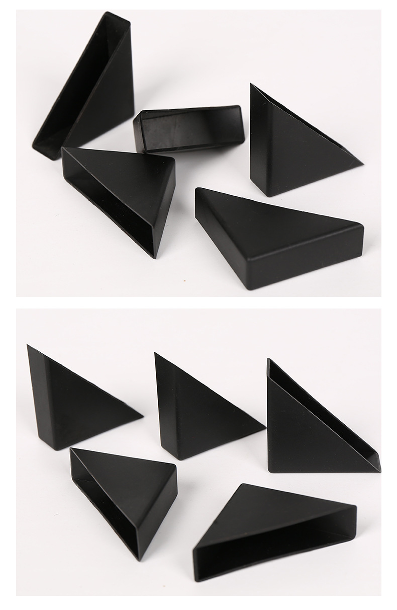 10三角形护角电脑桌板瓷砖护角 塑料护角家具防撞角镜子相框护角