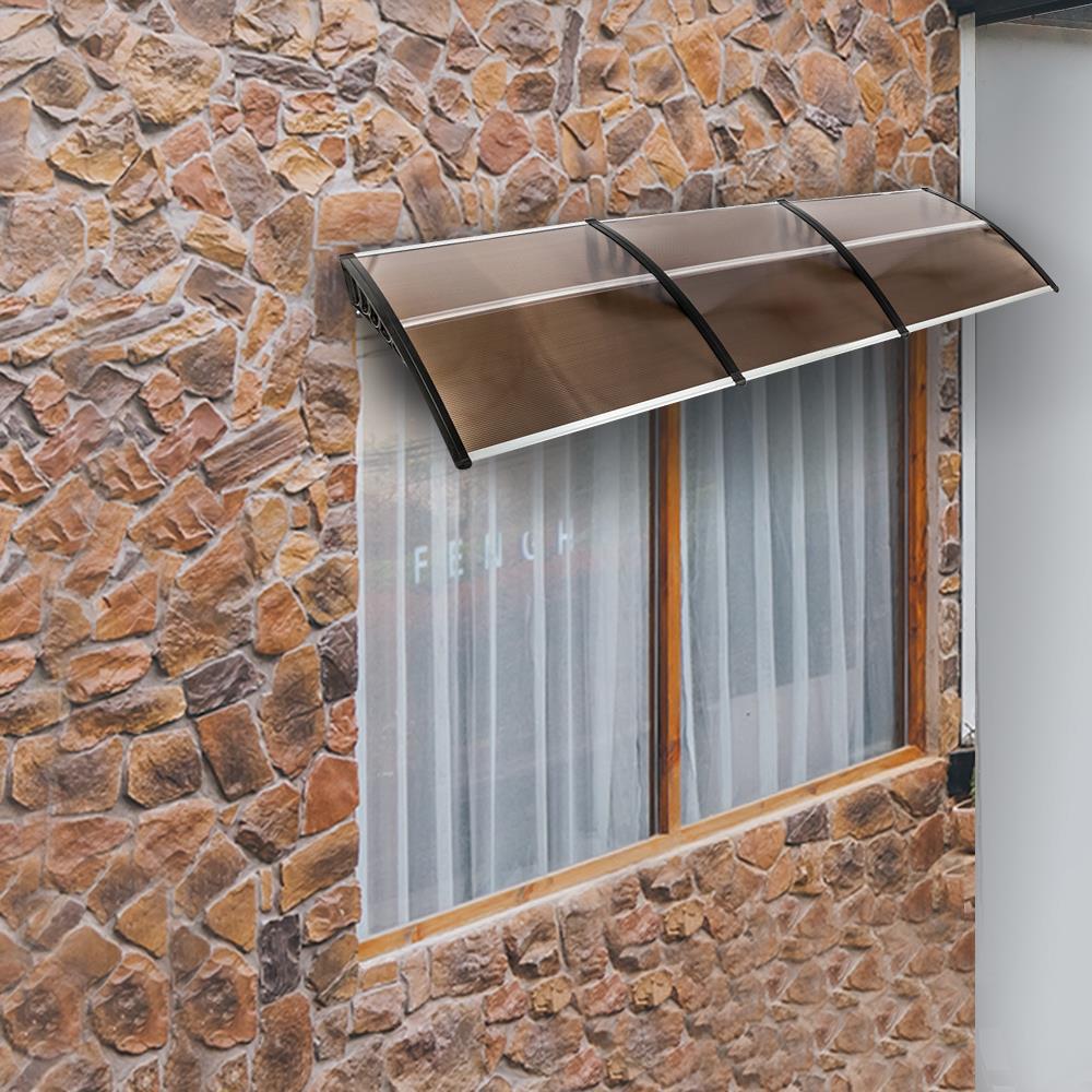 邮购包装裁断款雨棚pc空心板窗户雨棚door canopy