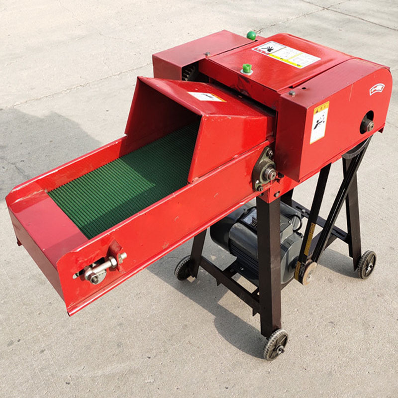 铡草机 养牛场用青草切段机 自动进料铡草揉丝机 电动小型切草机