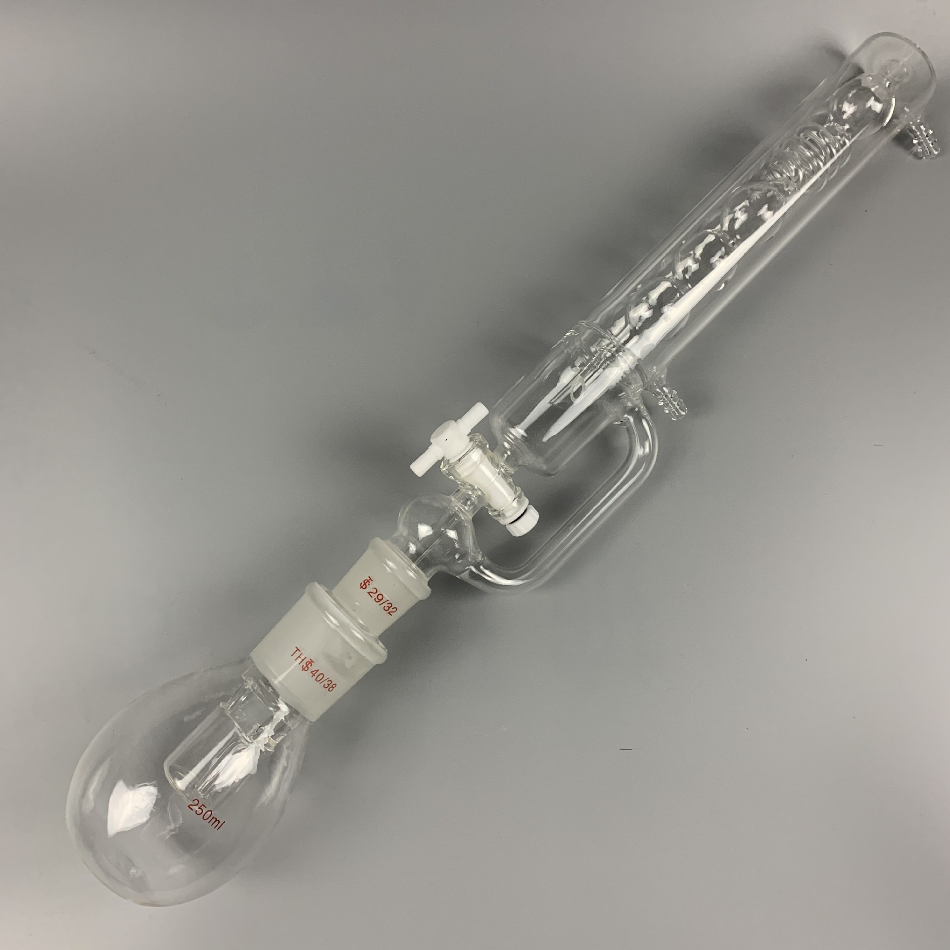 厂家定制250ml球形脂肪抽出器索氏提取器抽提器玻璃脂肪抽提器