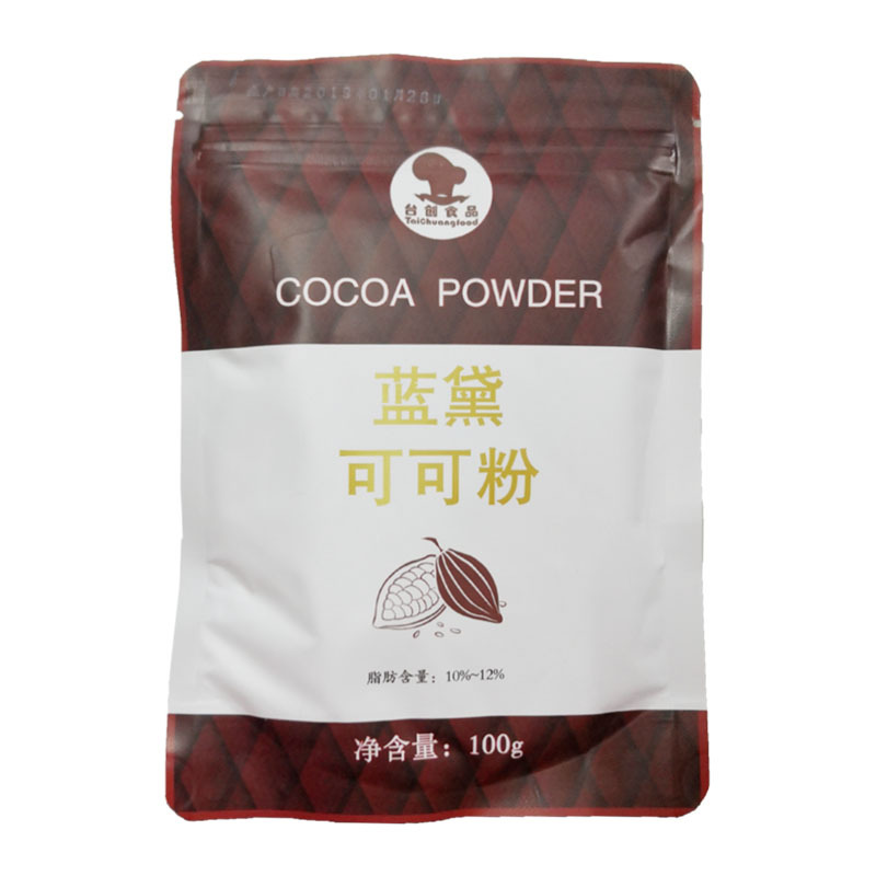 台创蓝黛可可粉高脂/深黑/防潮烘焙碱化可可粉脏脏包原料企业店铺