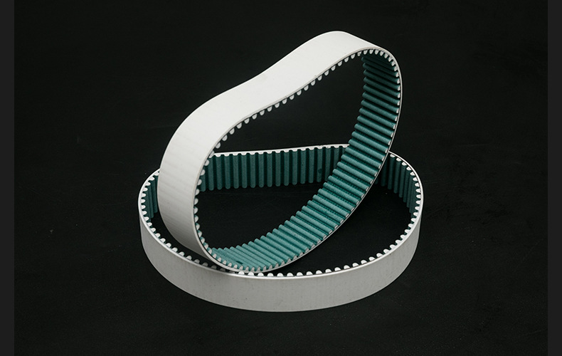 厂家供应白胶8m同步传动带同步带工业皮带传动带硅胶带定制