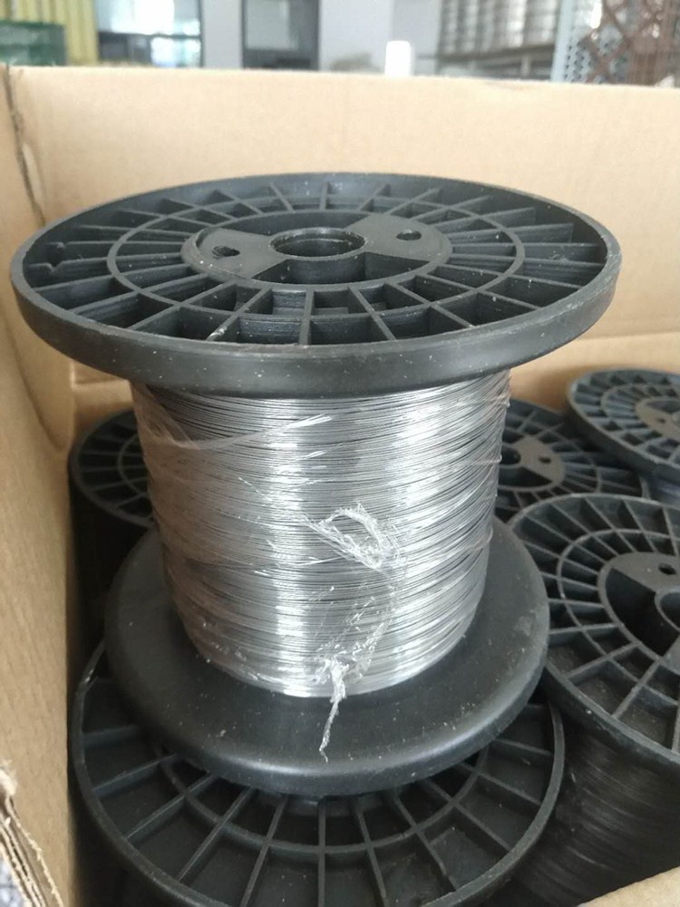 吊线钢丝电梯放线黑钢丝线工程线坠塑料轴钢线0.5毫米现货