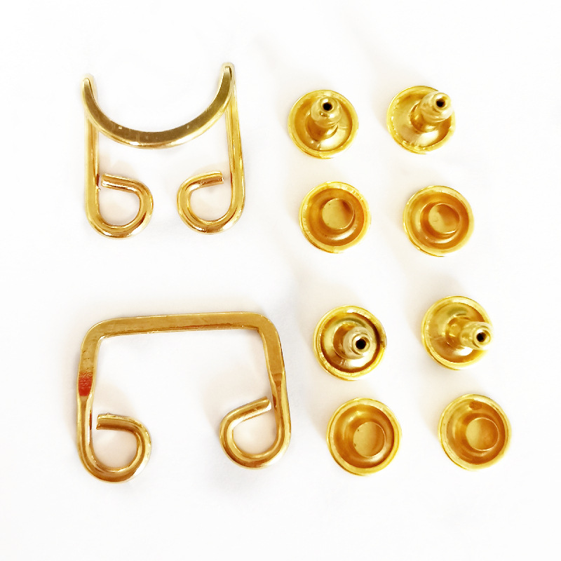 现货供应 风纪扣 风衣服装钩扣 前襟领钩 大衣风衣隐形领钩扣