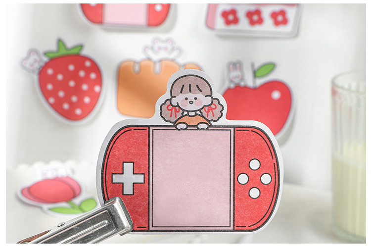 infeel.me便利贴 茶话会系列 异形手帐记事备忘便签n次贴30张 6款