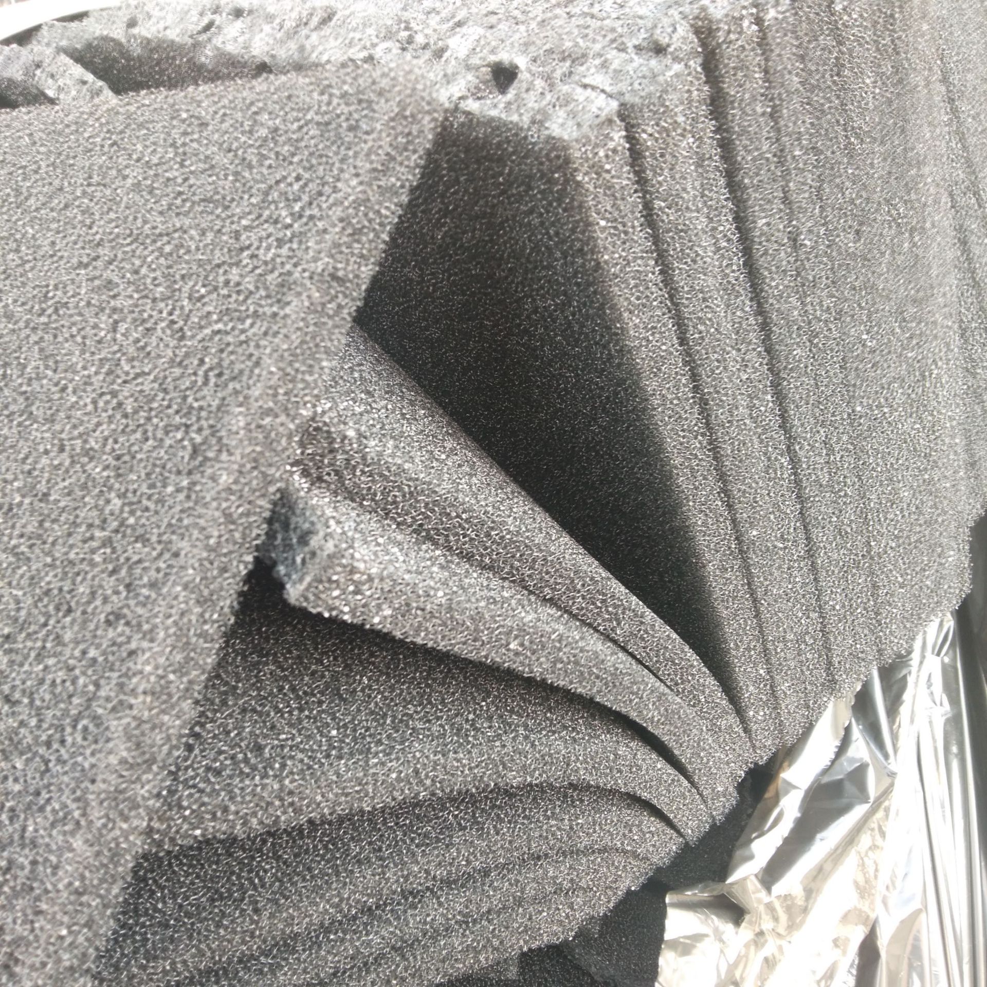 厂家直销 呼吸机过滤棉片 蜂窝状活性炭防尘除异味空气过滤海绵