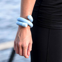硅胶负重手环训练棒重量训练游泳瑜伽跑步方向盘配重环腕带