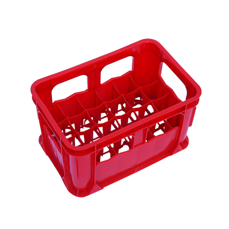 Wholesale 24 Grid 12 Grid Plastic Beer Crate Cola Soymilk Beverage Soda Beer Basket