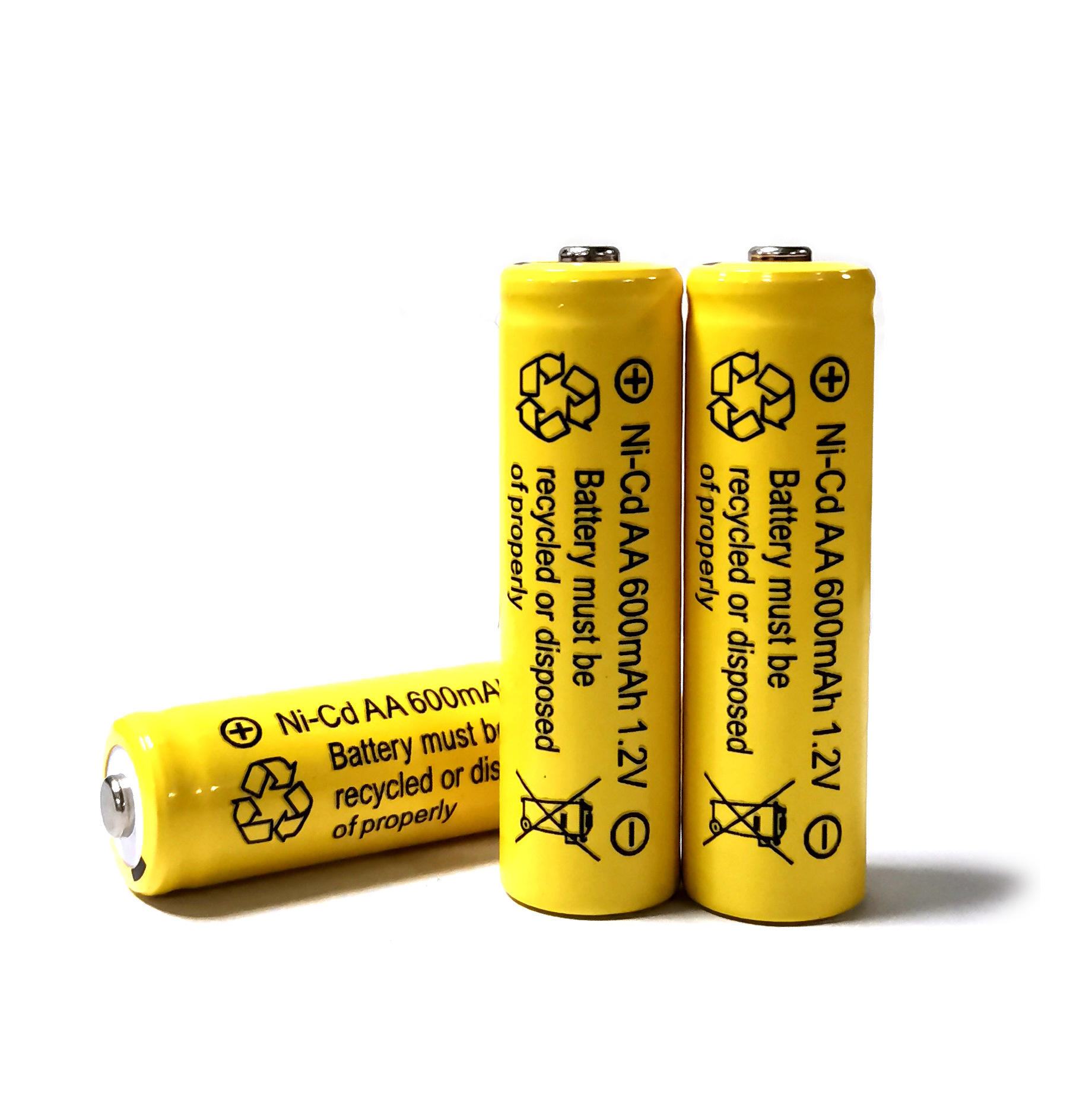 厂家货源 ni-cd aa 200mah 1.2v 充电电池 5号电池 镍镉电池
