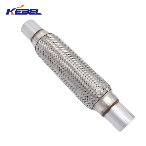 automobile universal stainless steel material exhaust hose bellows exhaust pipe 45*260*360