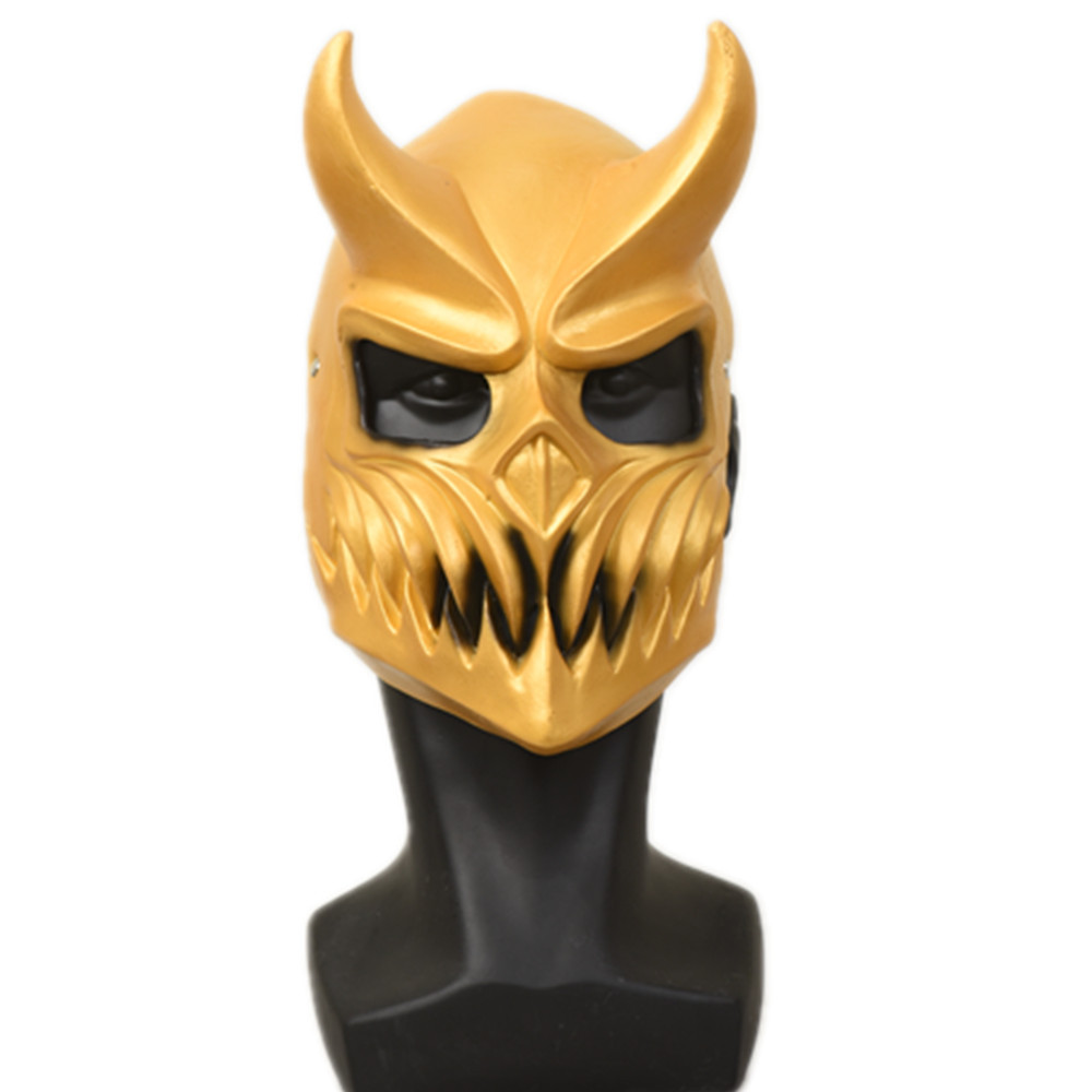 死神黑暗之子俄罗斯死核乐队面具乳胶头套mask恐怖万圣节圣诞面罩