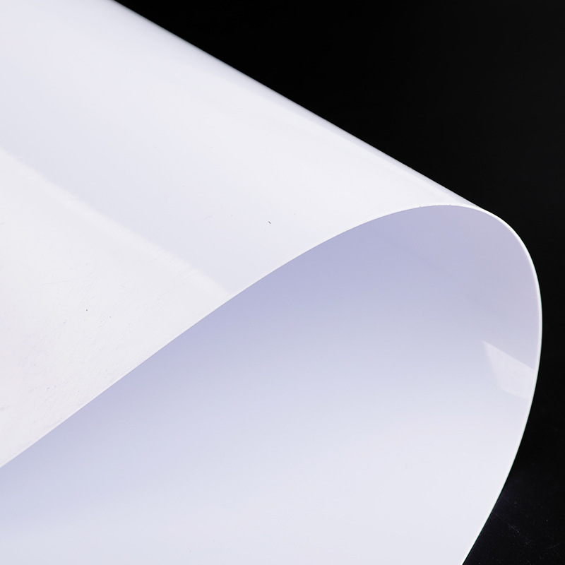 厂家供应pvc乳白色片材 彩色吸塑pvc卷材 半透明pvc胶片卷材