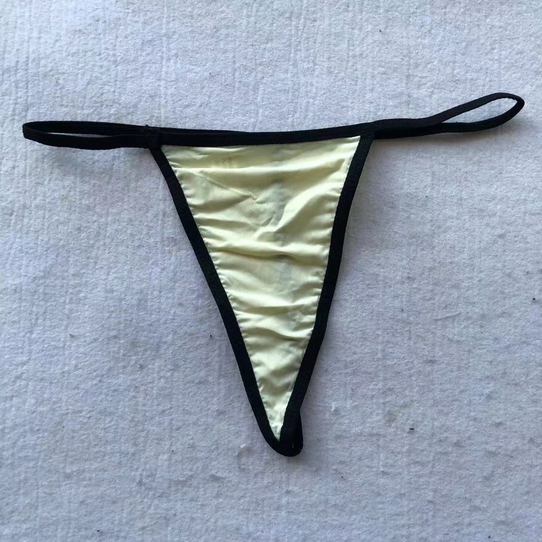 杂款丁字裤女士细带外贸内销尾货低腰性感小丁裤混色混码现货跑量