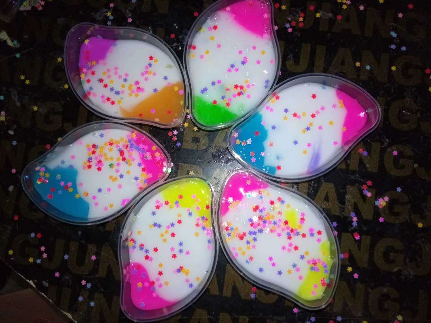 能起泡的网红起泡胶越玩越大彩色泰透m家泥起泡胶史莱姆一件代发