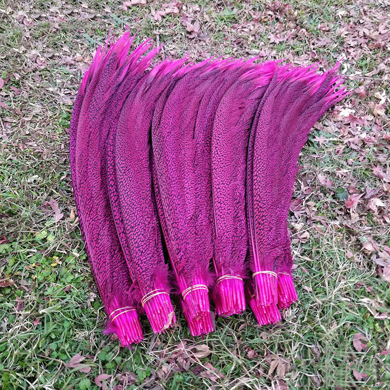 厂家批发diy舞台表演装饰锦鸡尾6570cm