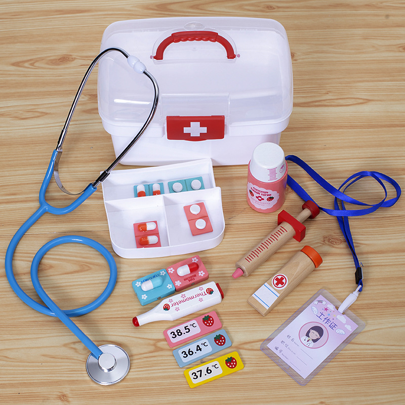 儿童过家家医生玩具 套装仿真医药箱打针男女孩大件套装宝宝跨境