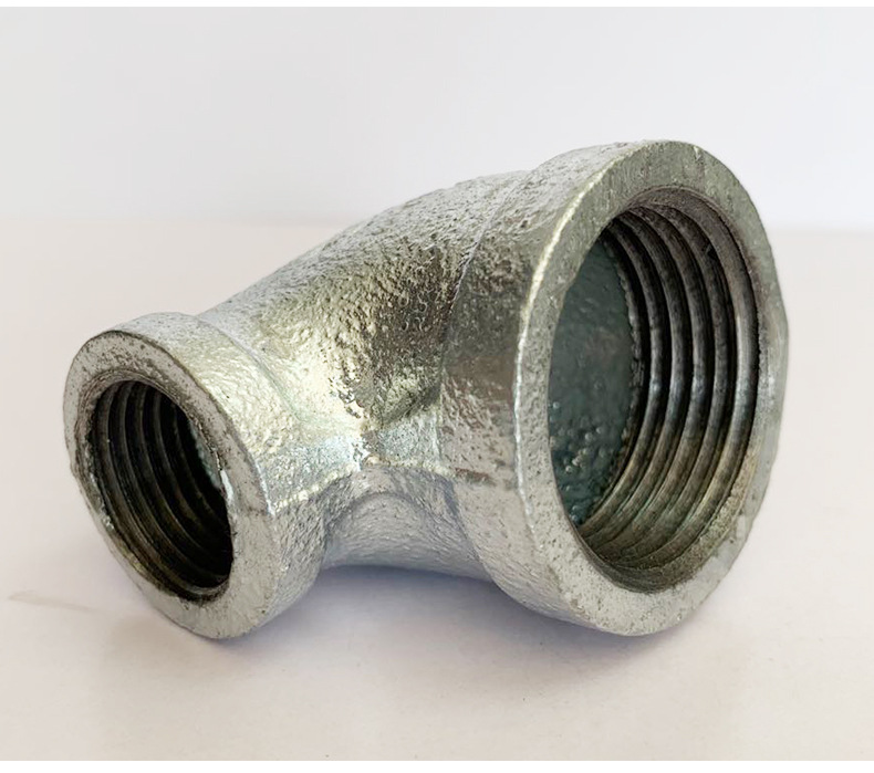 批发玛钢变径弯头厂家批发热镀锌变径玛钢弯头消防工程配件弯头