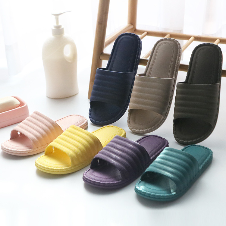 New Indoor Home Slippers Wholesale Summer Men's and Women's Lightweight Hotel Bathroom Slippers Home Couples Sandals