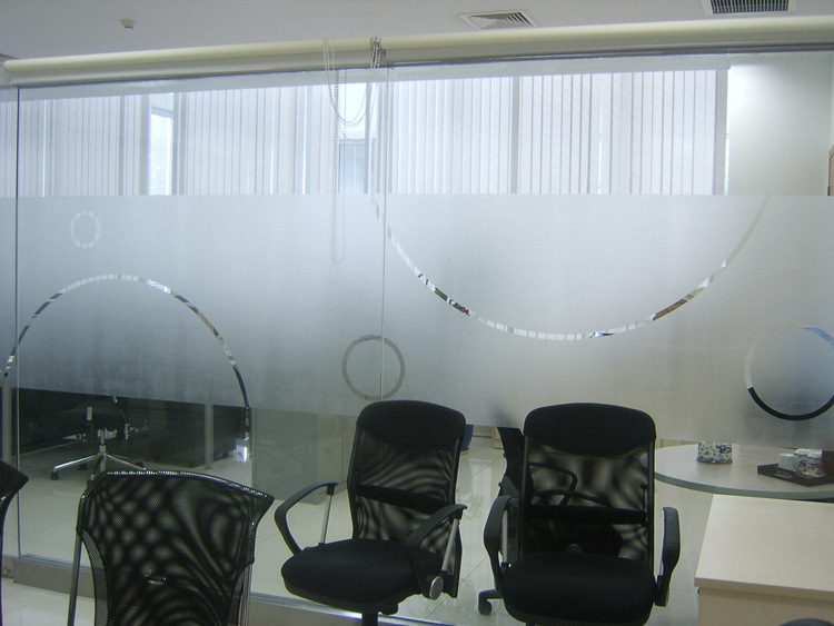 现货供应办公室磨砂贴 半透隔断磨砂膜 玻璃门装饰磨砂玻璃贴纸