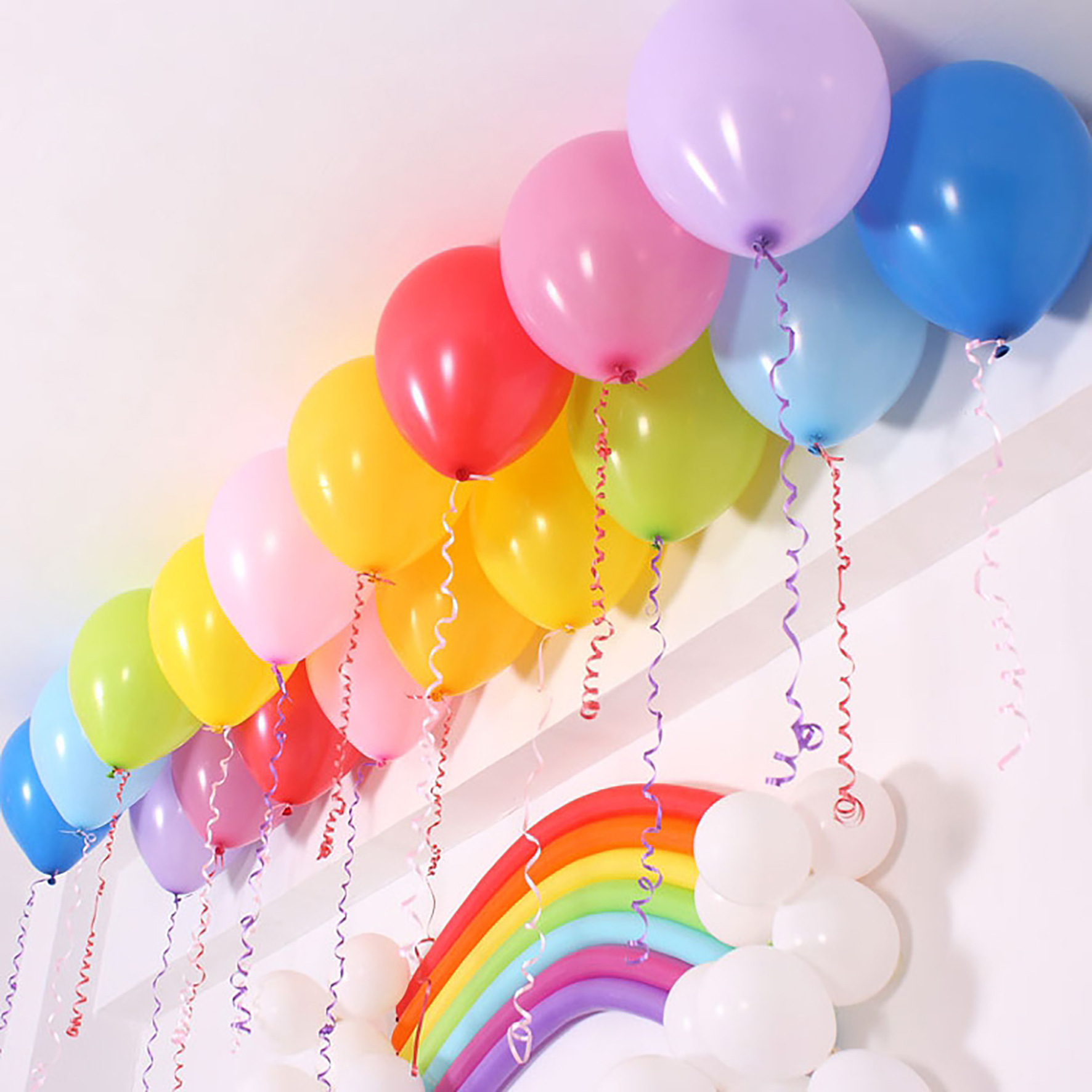 婚庆用品新房装饰婚礼布置道具绑扎生日派对礼物气球彩带绳子丝带