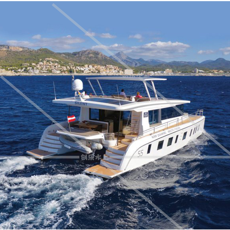 三体游艇私人游艇定制豪华生日趴水上游艇船只厂家制造水上摩托艇