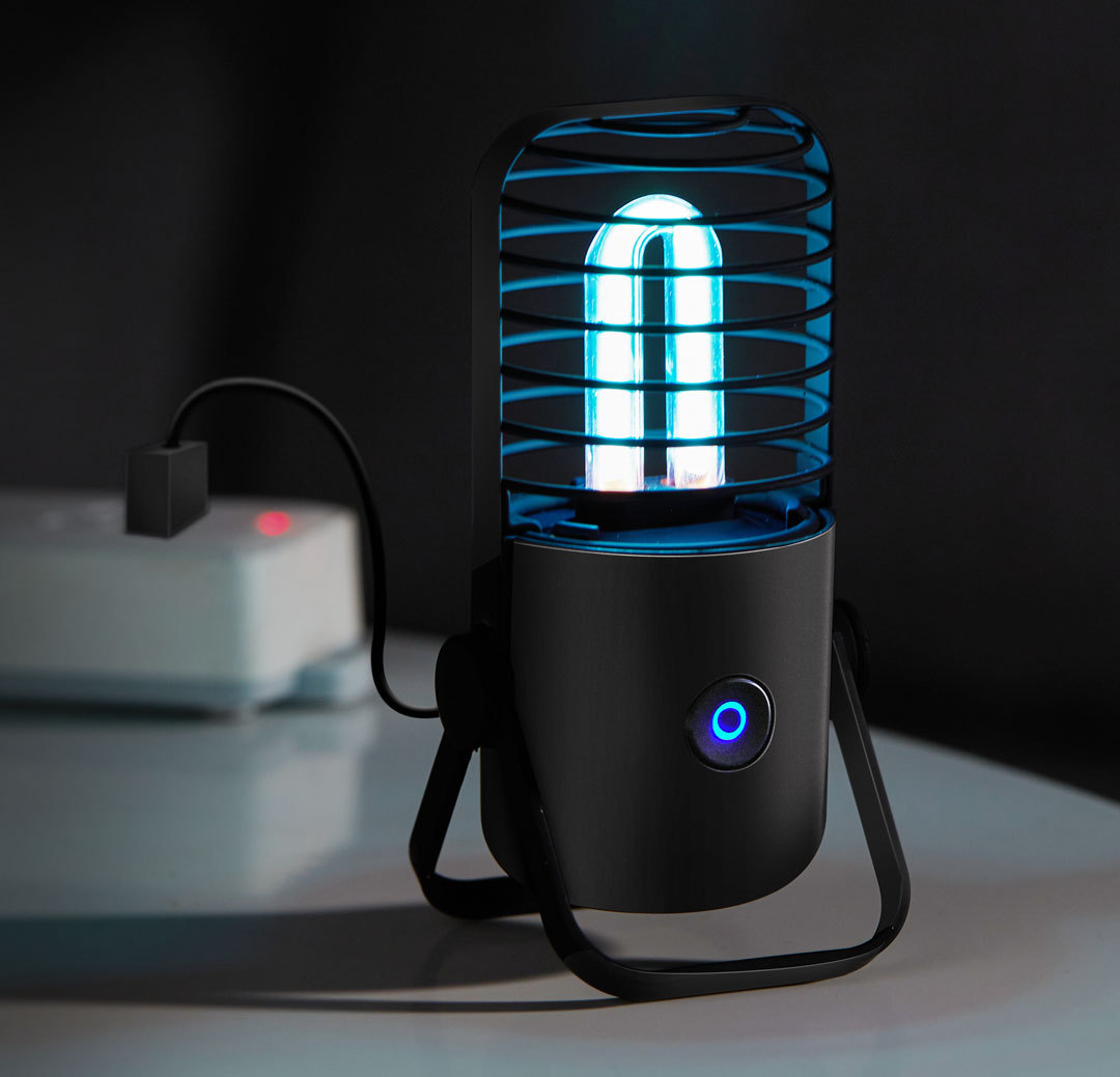 小米小达杀菌消毒灯uvc紫外线小夜灯臭氧小型家用办公室除螨灭菌