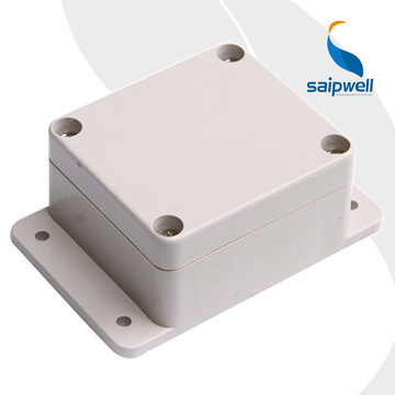 saipwell防水接线盒带耳塑料防水盒电源监控盒sp-f电缆接线盒
