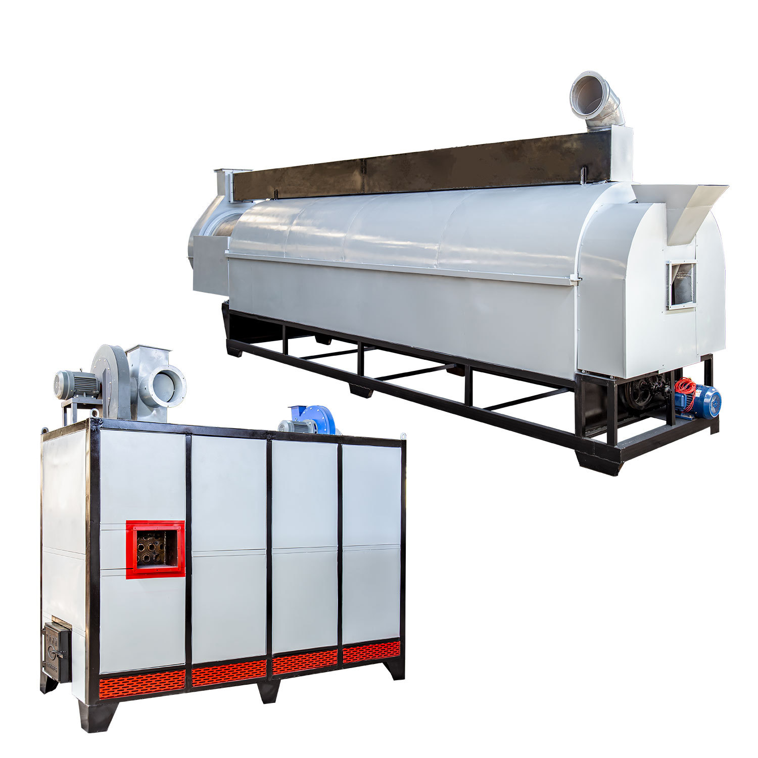 茶叶高温热风杀青机滚筒 110型