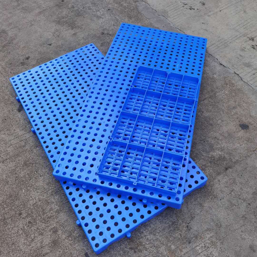 全新料防潮小垫板塑料网格组合式地垫仓库超市地台板托盘宠物垫板