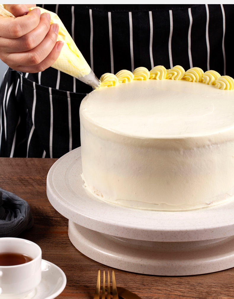 裱花转台家用烘培蛋糕转盘裱花台旋转台做全套生日蛋糕的工具套装