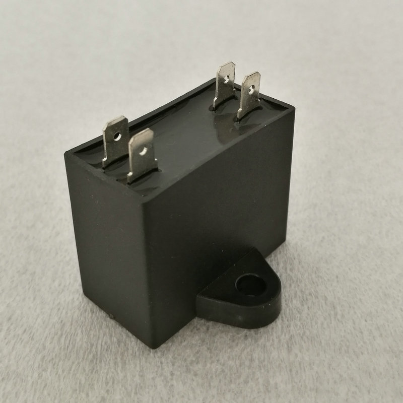 cbb61风扇插片型电容器 4uf 风机吊扇电容12uf 方形启动电容器