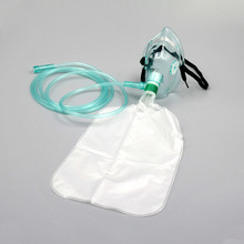氧气袋面罩/不重吸部分重吸/高氧急救/储氧硅胶/输氧面罩高浓度/