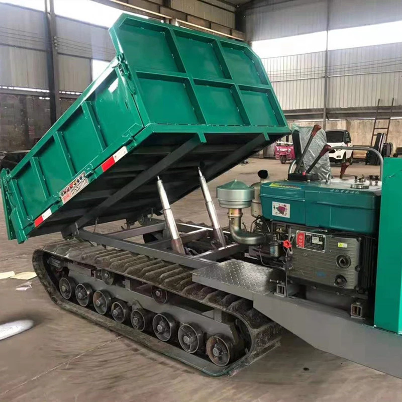 山地果园爬山虎履带运输车 柴油履带车 3吨拉混凝土履带运输车